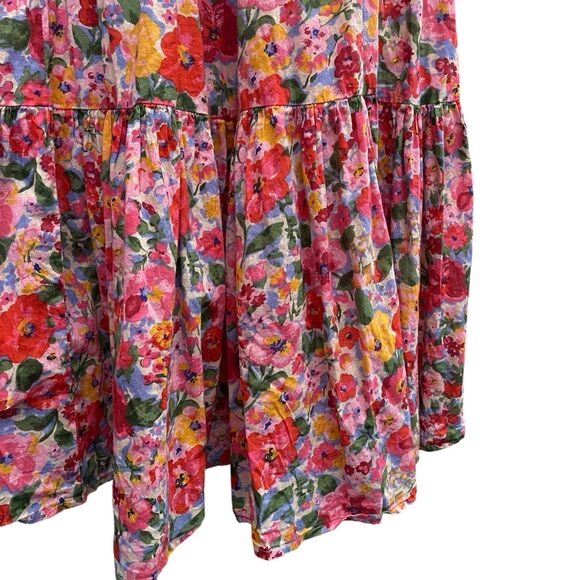 Natural Life Maxi Skirt dress floral Cottage Prairie Size Small - Picture 6 of 13